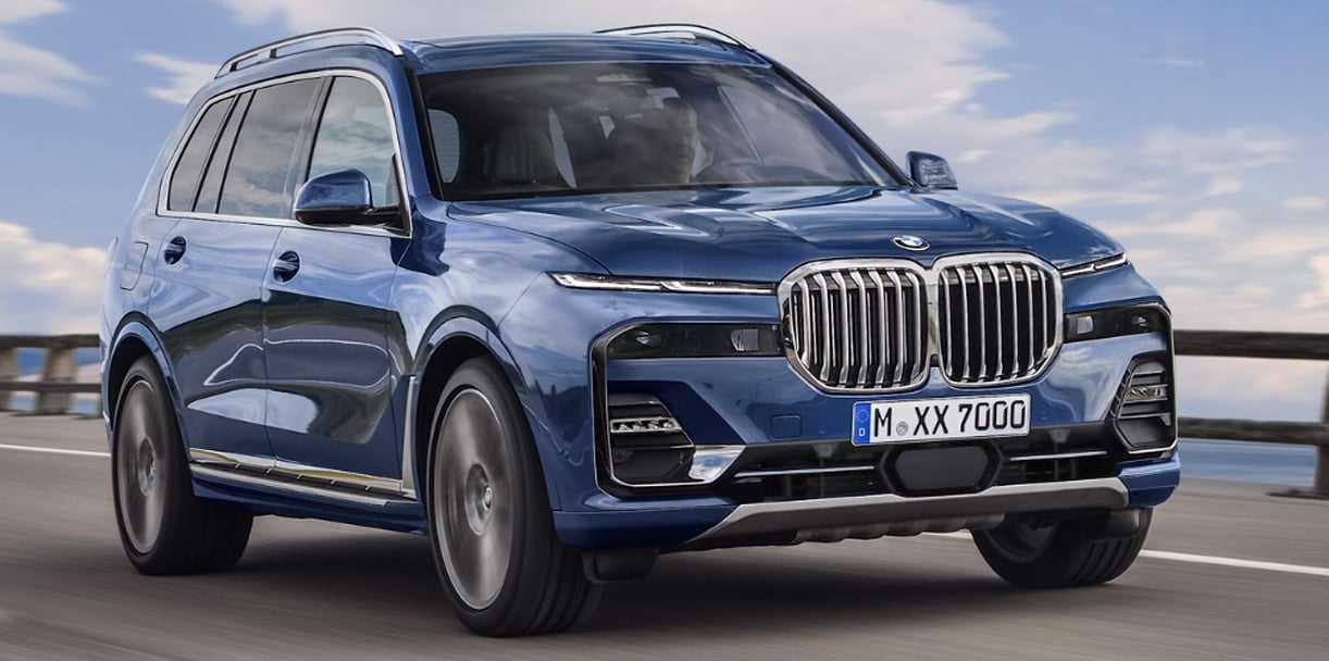 Рестайлинг bmw x7 2023 с новым лицом бренда