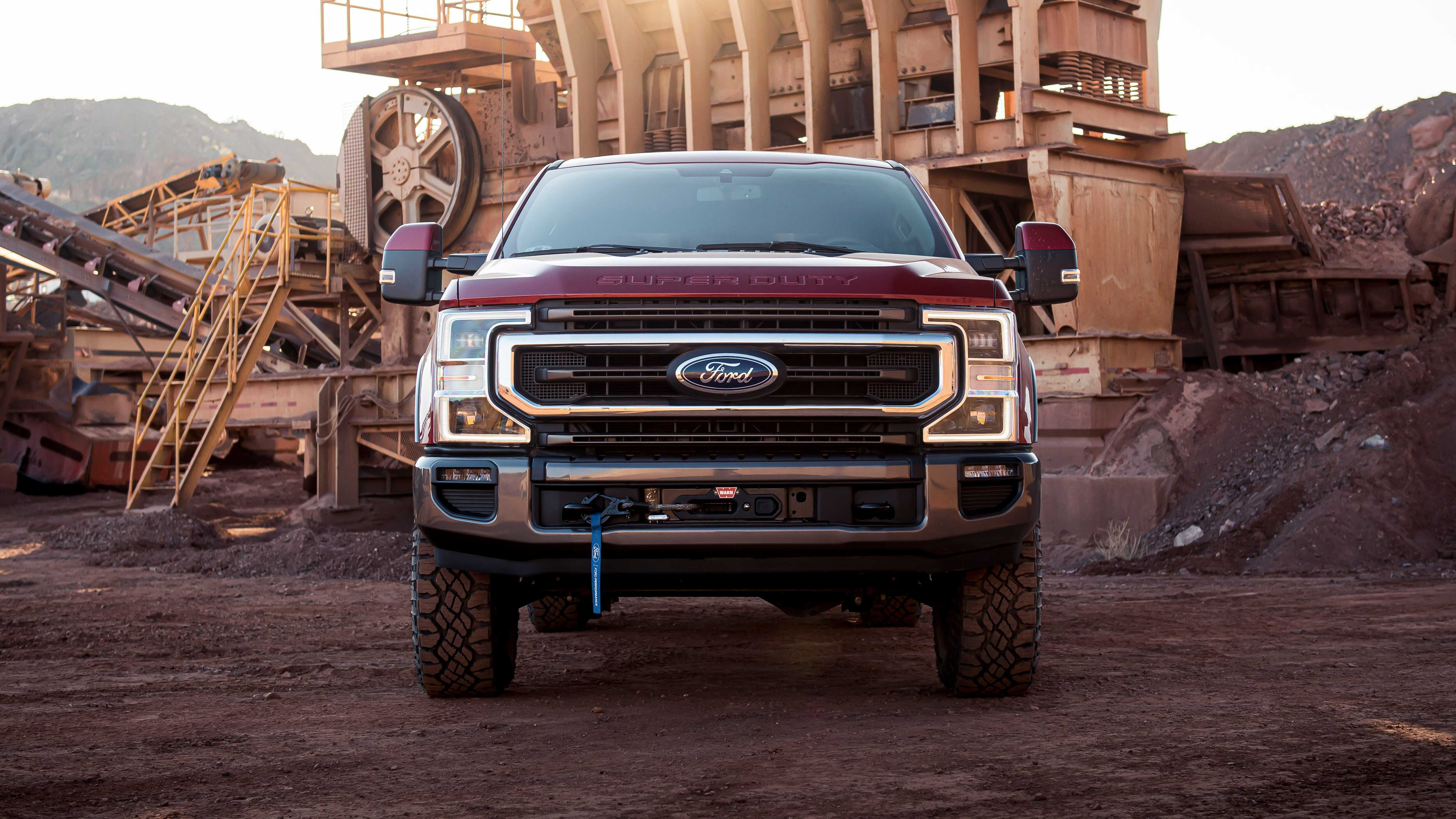Компания ford полным ходом тестирует обновленный грузовик super duty