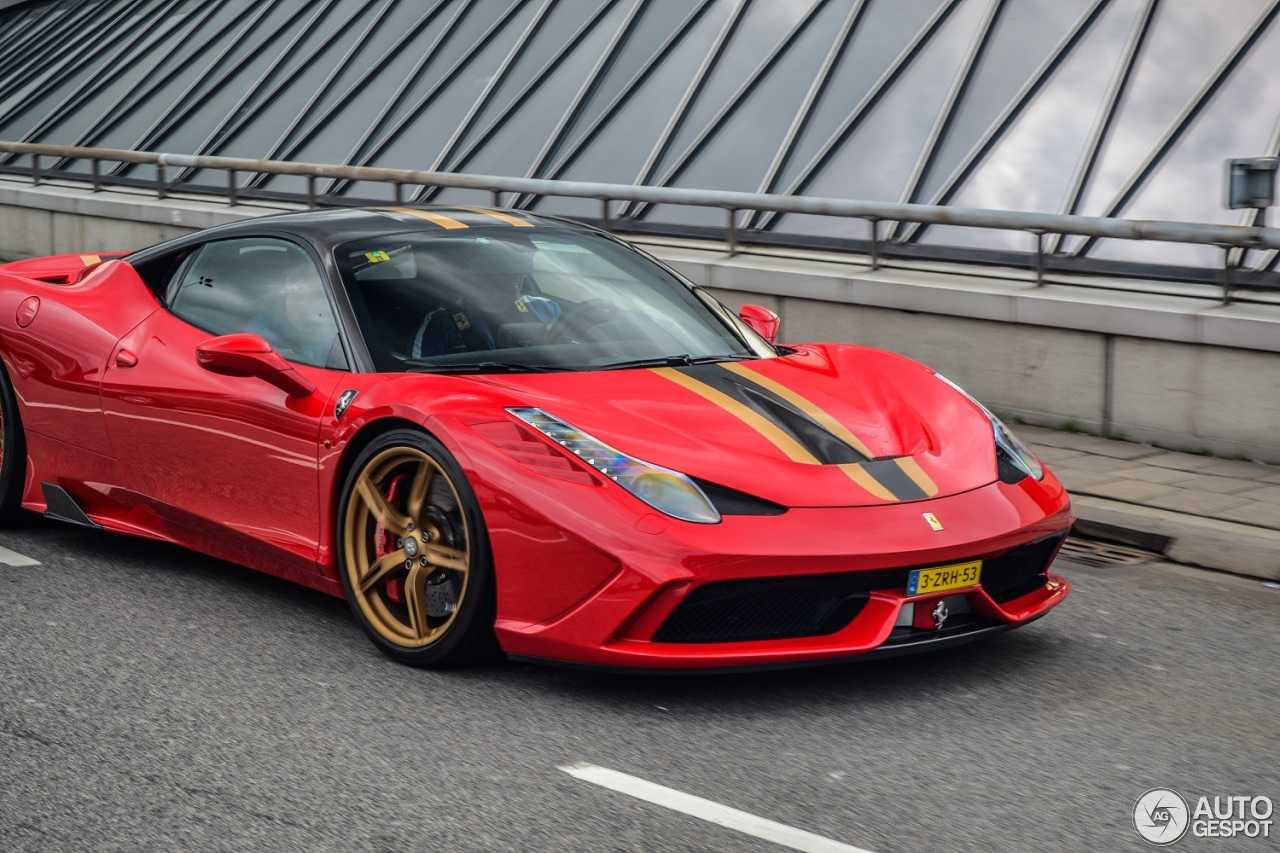 Суперкар года: ferrari 458 speciale