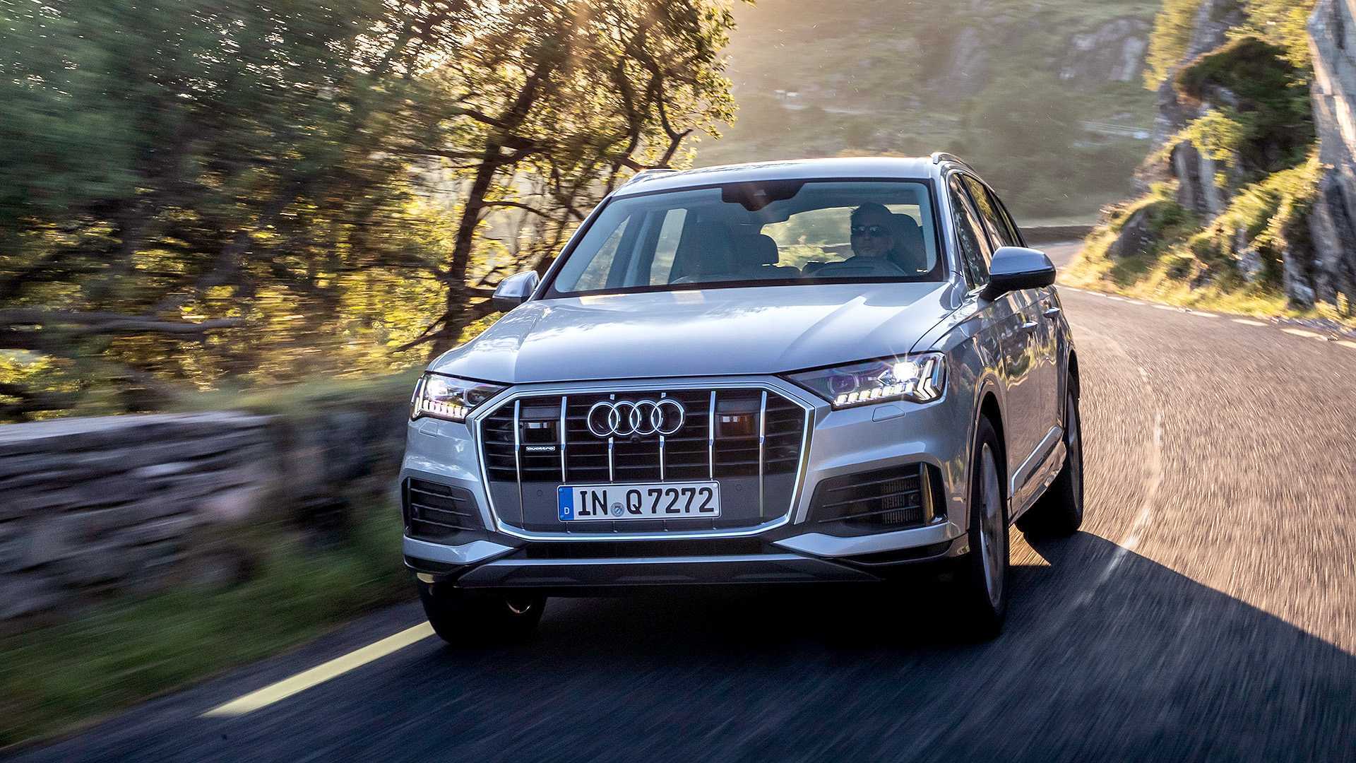Рестайлинговая audi q7 2022-2023 уже в россии