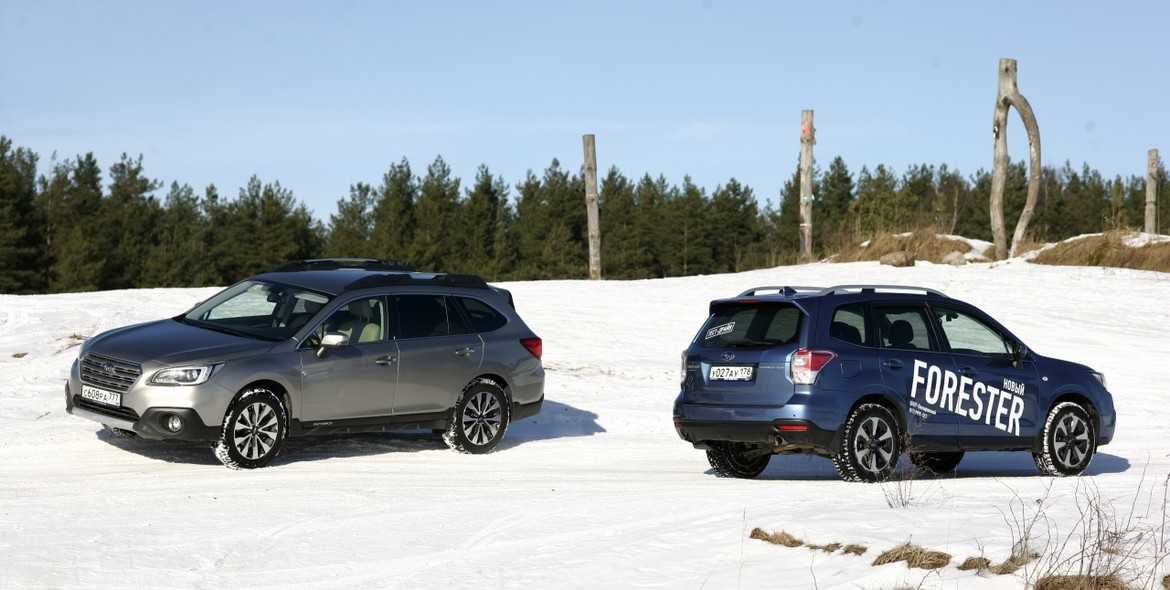 Subaru outback и forester: что лучше и какой автомобиль выбрать