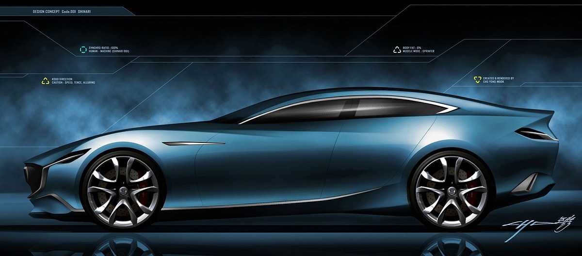 Mazda › дизайнеры фирмы mazda обозначили смену курса концептом shinari