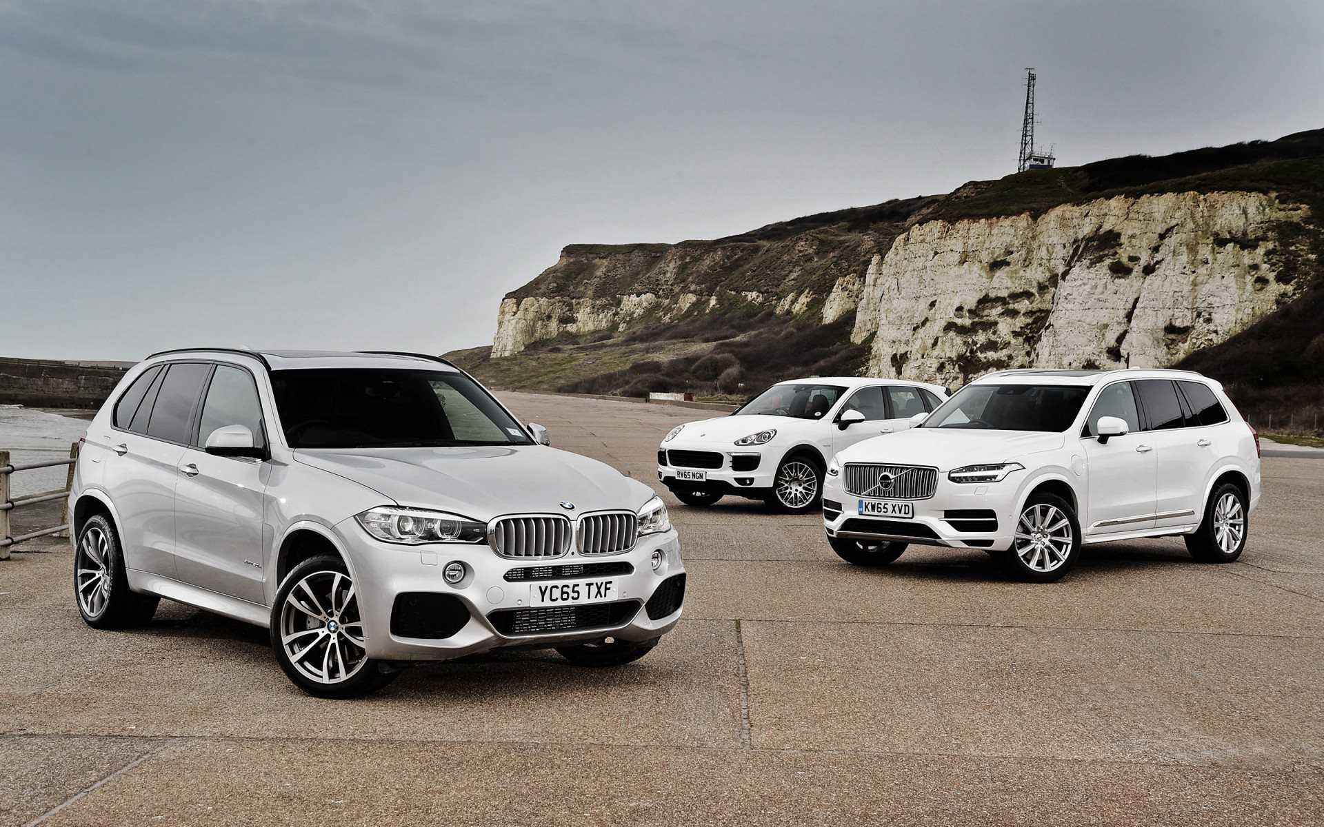Сравнительный тест porsche cayenne s, bmw x6 - битва титанов