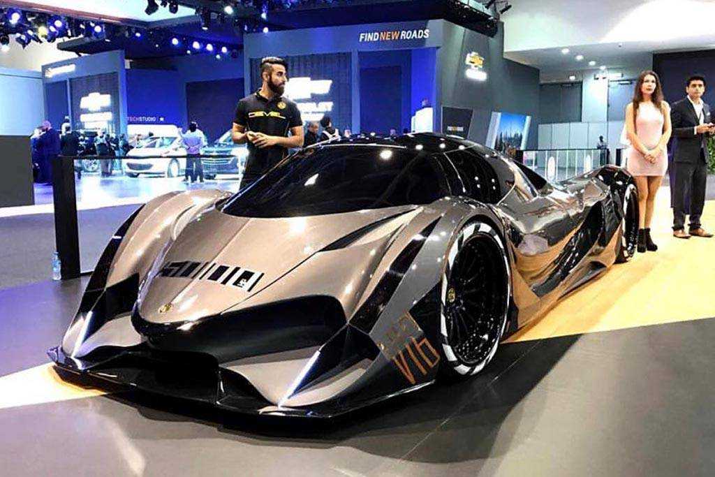 Арабский гиперкар Devel Sixteen