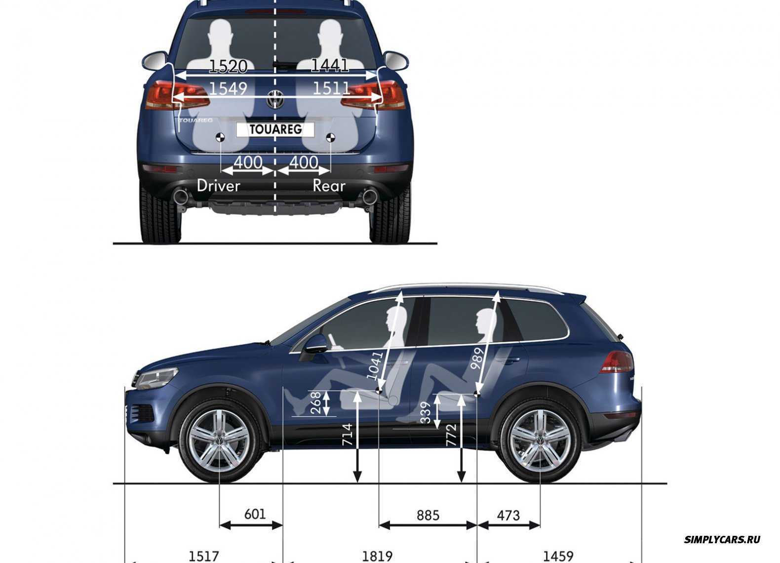 Volkswagen Touareg R - фото нового кузова, фото внутри салона автомобиля экстерьер и интерьер новой модели