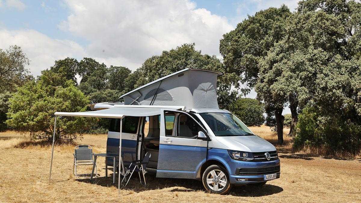 Volkswagen California - фото нового кузова, фото внутри салона автомобиля экстерьер и интерьер новой модели