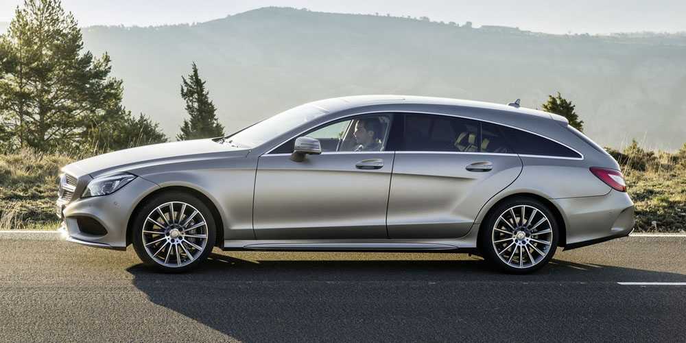 Обзор универсала Mercedes-Benz CLS Shooting Brake 2014-2015 Технические характеристики, фото и цены нового Мерседес ЦЛС Шутин Брейк после рестайлинга