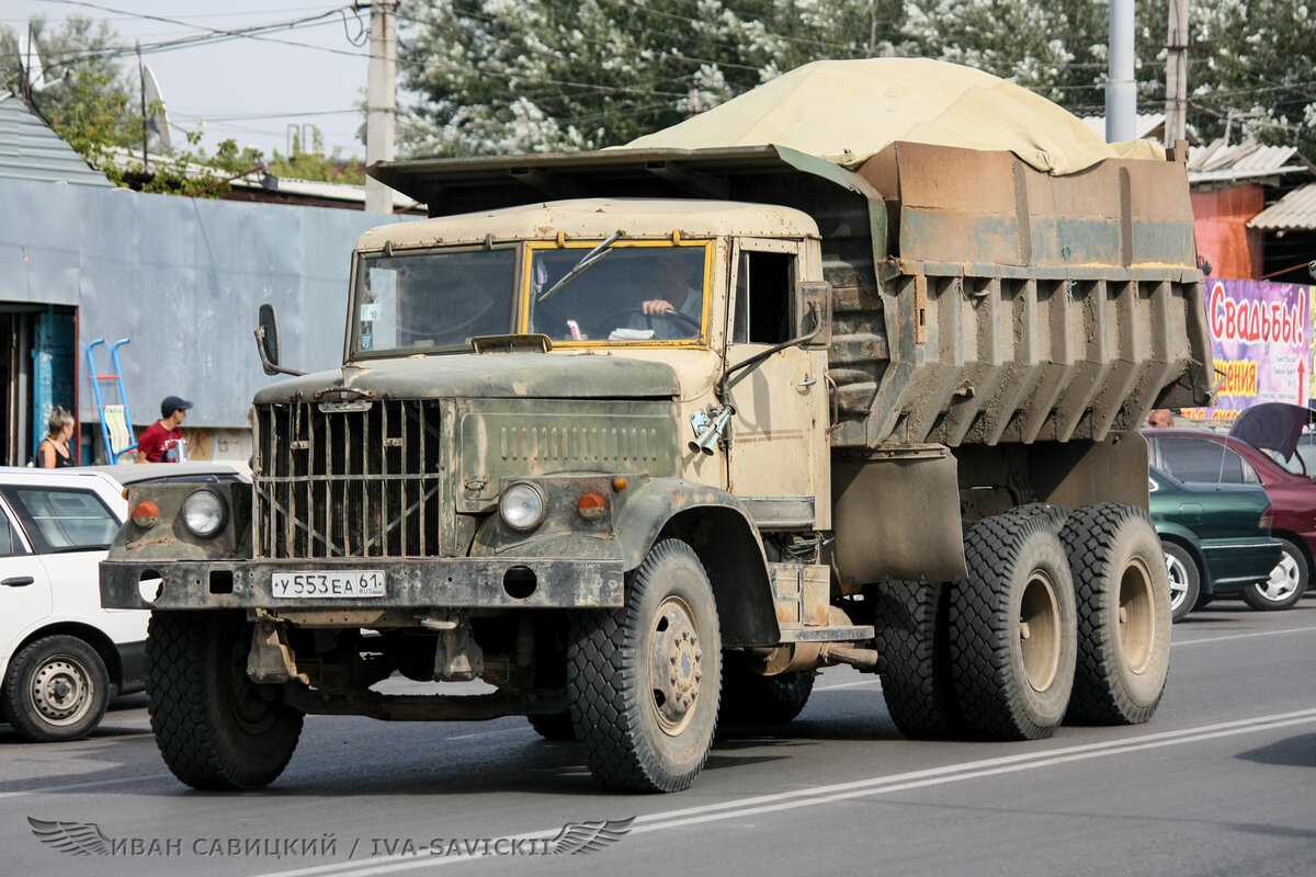 Самые интересные грузовики краз, дышащие историей ссср