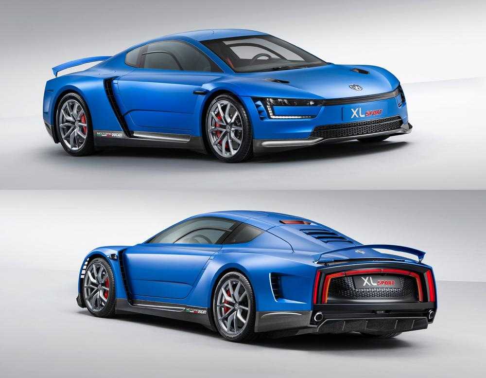 Спортивная машина фольксваген. volkswagen представил в париже купе xl sport