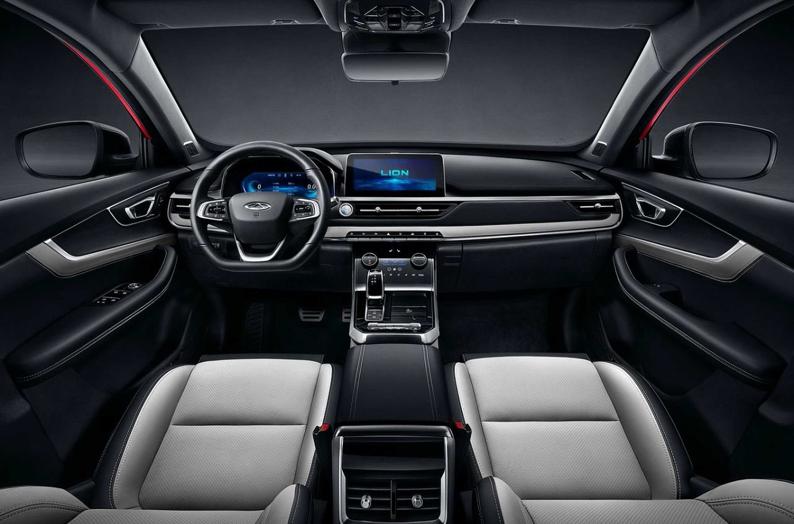 Chery показала интерьер рестайлингового кроссовера tiggo 8: все по-новому