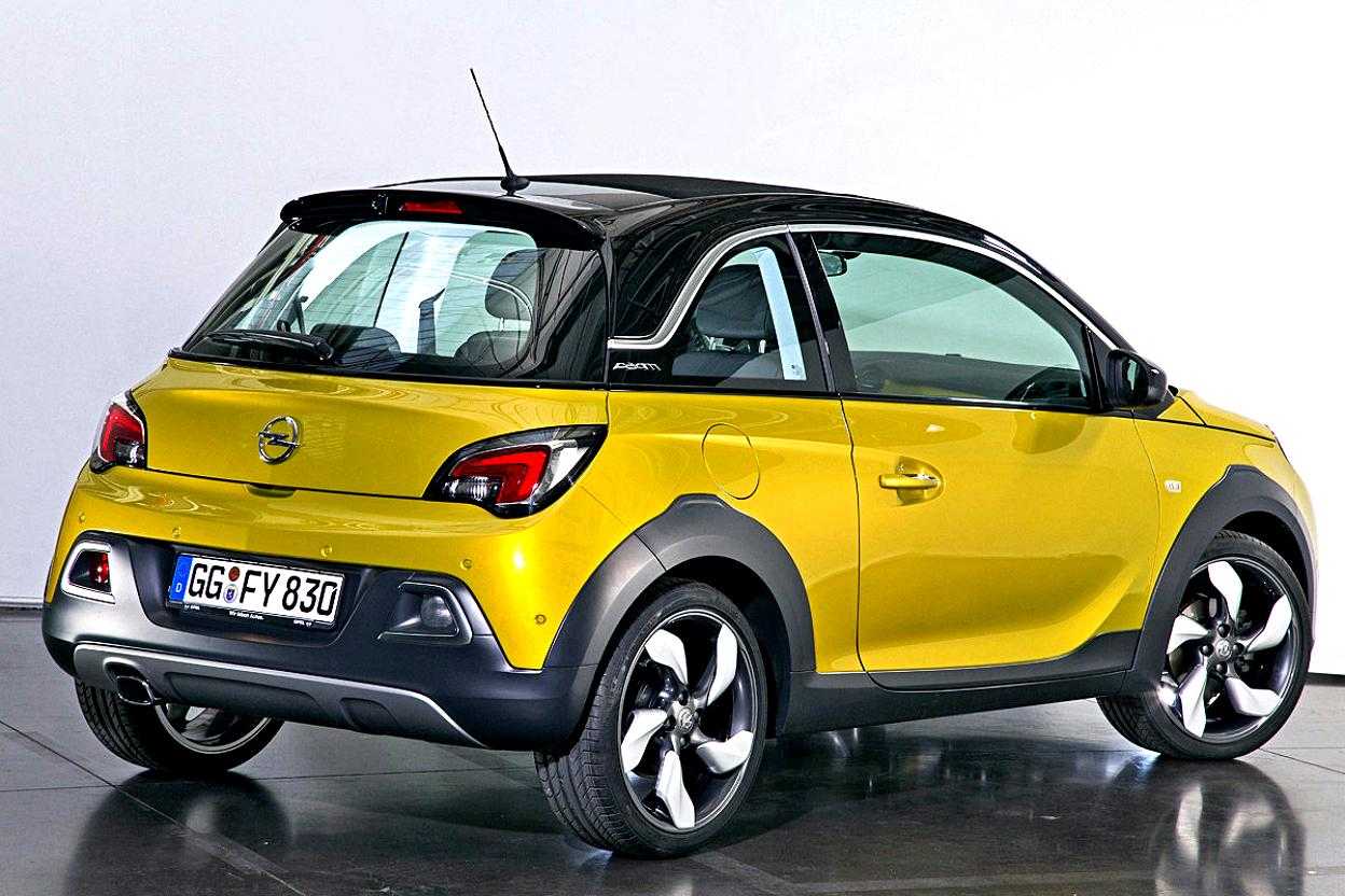 Opel привезет в женеву мини-кроссовер adam rocks